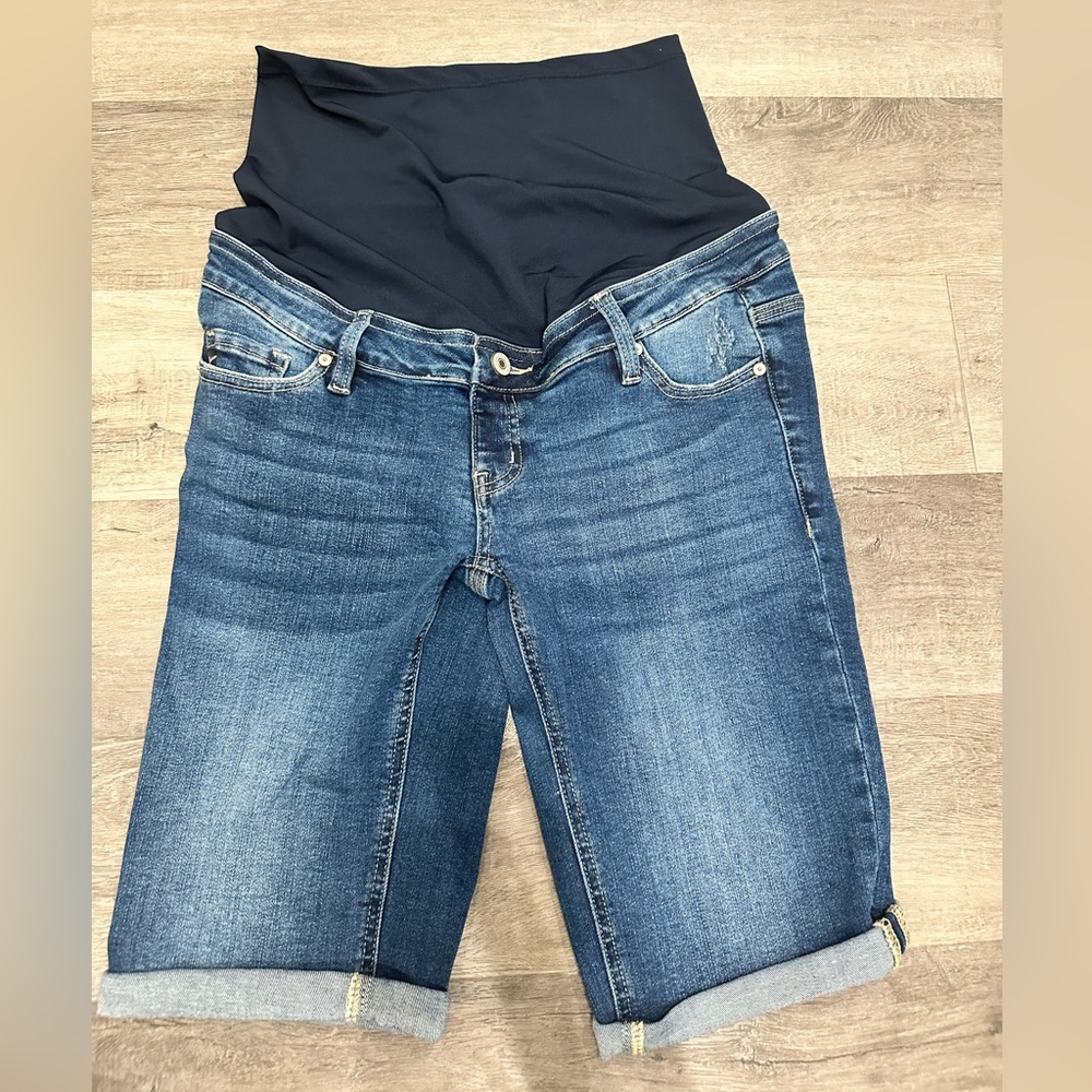 Kancan Cropped Maternity Jeans | 7/27